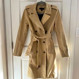 J. Crew trench coat, like new